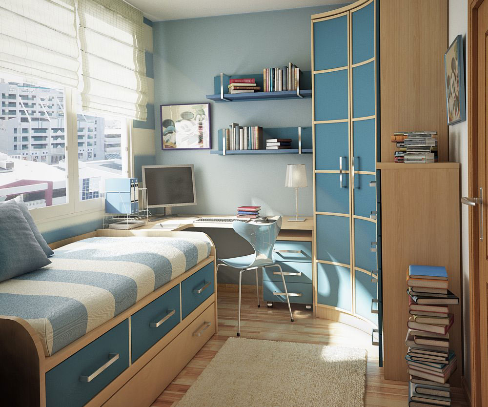 Blue Kids Room - Interior Design Ideas
