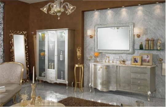 Luxury and Charming Classic Bathroom Furniture Lineatre