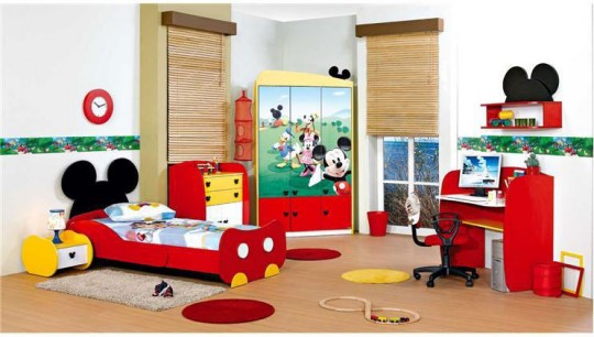 Mickey Mouse Bedroom Furniture Set