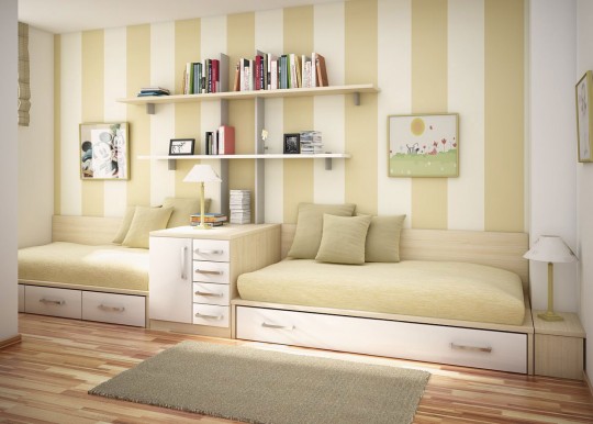 Natural Kids Room Design