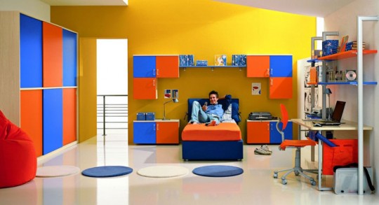 Awesome Colorful Boys Bedroom Ideas