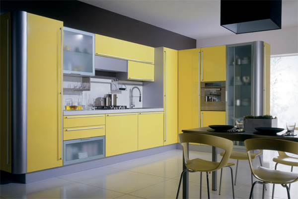 yellow kitchen cabinets italian yellow kitchen units yellow kitchen cabinets design