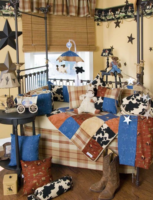 Glorious Starry Baby Crib Design