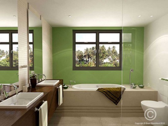 16 Best Bathrooms Inspiration 2011: Shining Bathroom Interior by Voodoo Butta