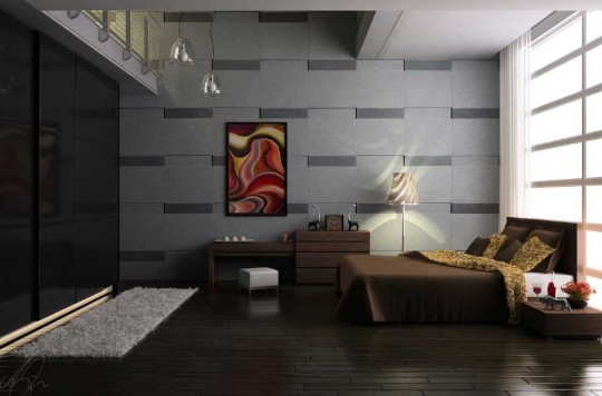 Cool Bedroom Walls that Pack a Punch: Shining Bedroom Natural Light
