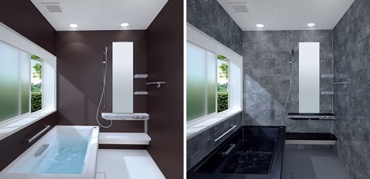 Contemporary Small Bathroom with Single Shower Stand