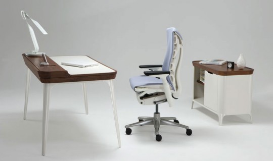 Futuristic Study Desk with Mac desk Inspiration