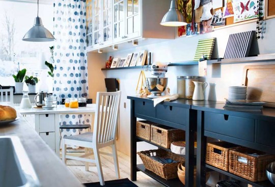 IKEA White Small Dining Room