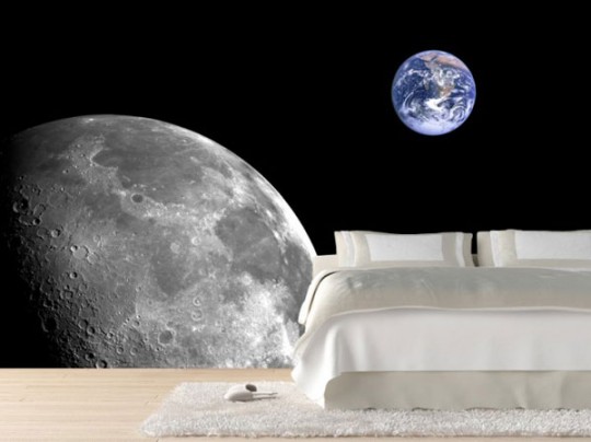 Amazing Space Sticker Wallpaper for Bedroom