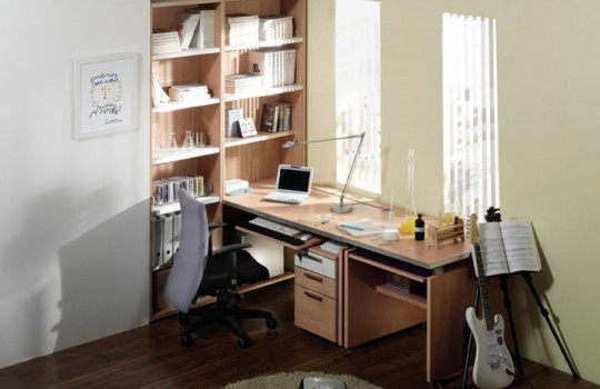 Awesome Large Student Furniture with Study Lamp