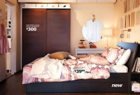 Awesome Traditional Bedroom from IKEA 2012
