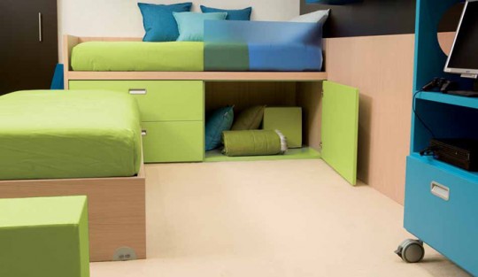 Kids Bed With Hidden Storage