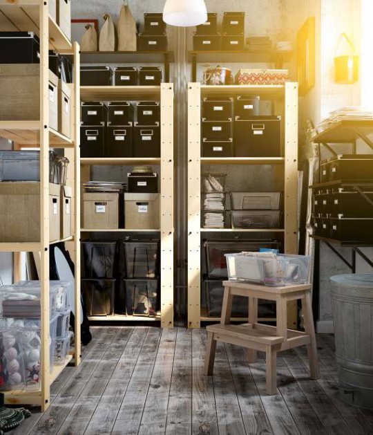 Natural Wood Storage IKEA 2012