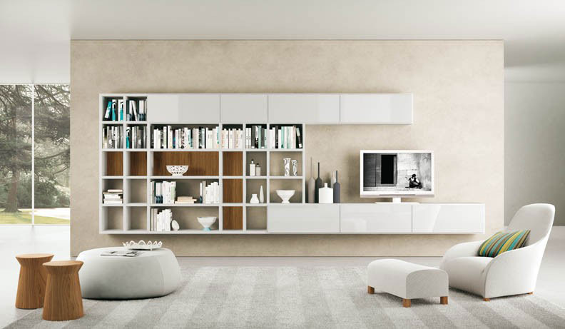 TV Shelves Ideas Living Room