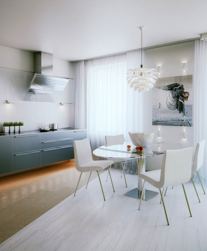 Modern and Awesome Small Apartment Design Beautiful Small Space ...