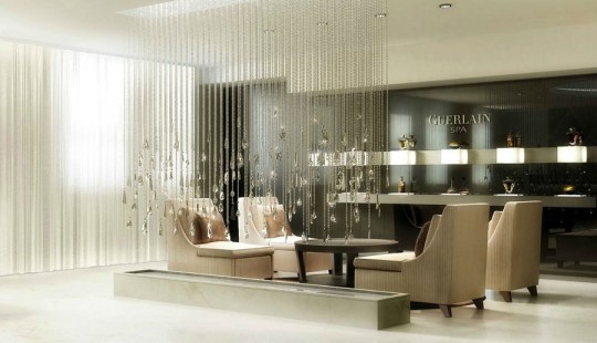 Guerlain Spa Reception Design Ideas