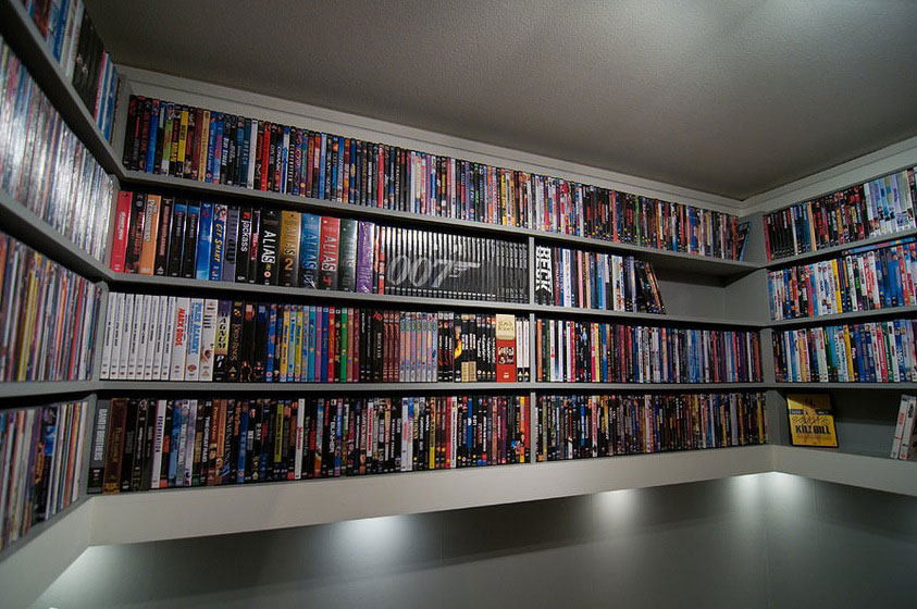 Modern DVD Storage