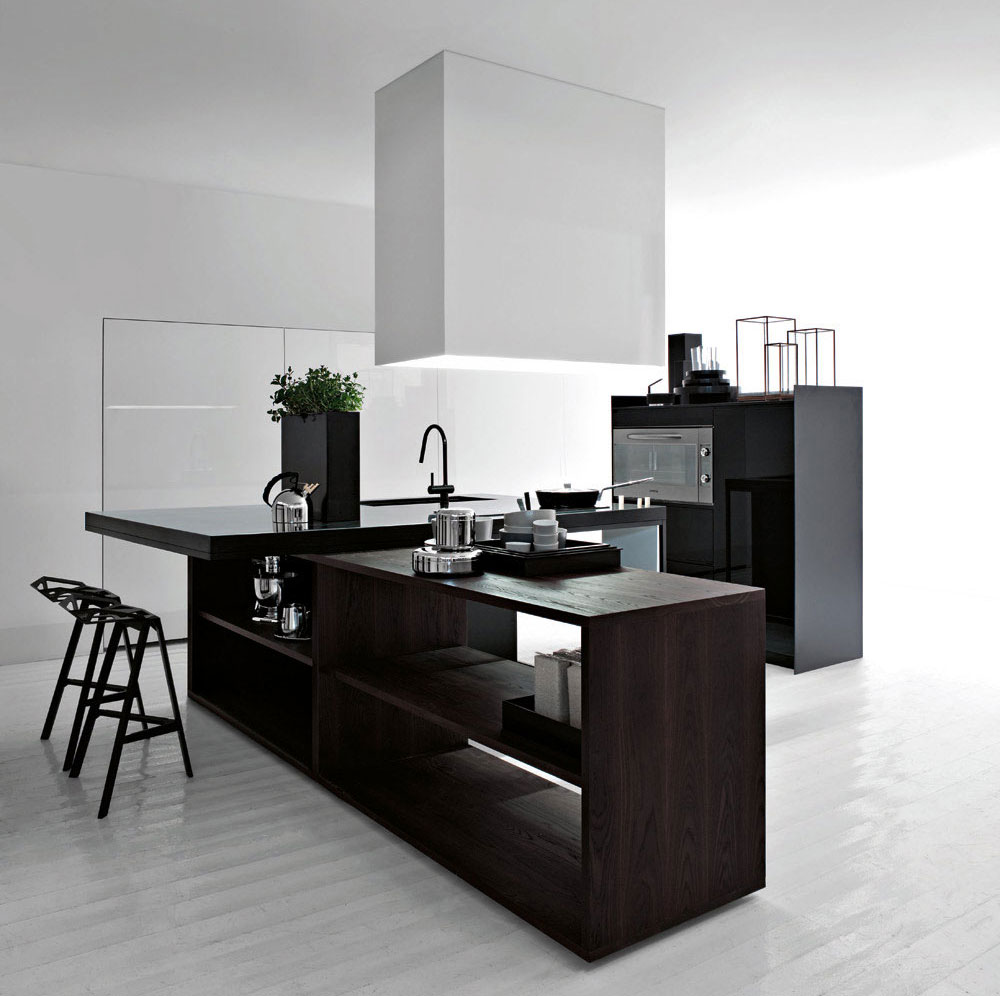 Best Black and White Modern Kitchen 2012 - Interior Design Ideas