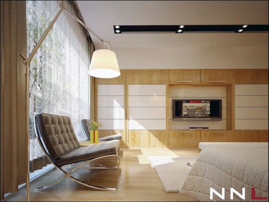Modern Light Wood White Interior Ideas