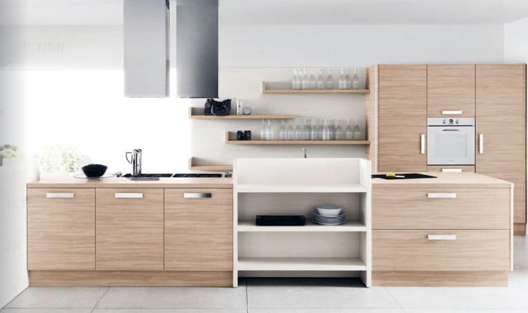  kitchen furniture set. Designed by Cesar Italian kitchen companies