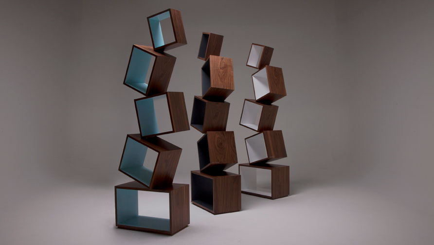 Equilibrium Bookcase Malagana Design Three Models