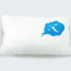 Amazing Pillow Design with Blue Accents
