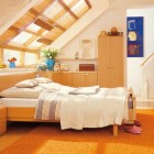 Attic Shining Bedroom Design Ideas From Hulsta