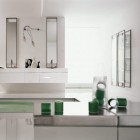 Best Green and White Bathroom