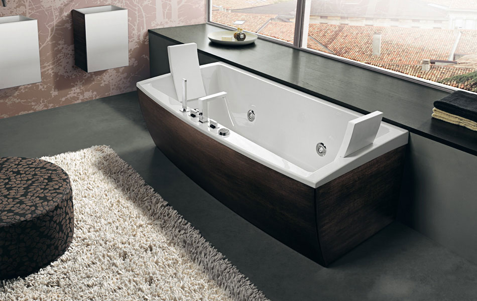 Beautiful and Awesome Modern Bathtubs by BluBleu Bathroom Design