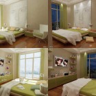 Exotical Green Bedroom by GorgeB