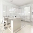 Glamourous Modern Kitchen White Lacquer Everything