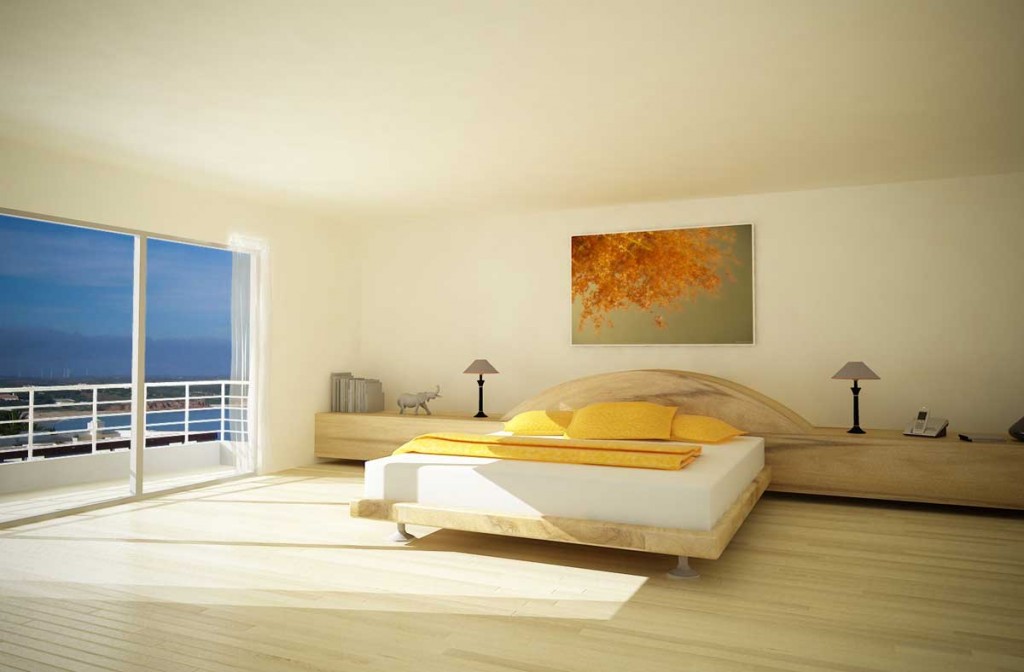 Large Space Pretty Bedroom Sea View by Dotso