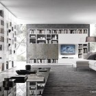 Library Models Italia Living Room