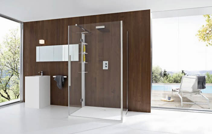 Modern Bathroom with Wooden Wall Designs Ideas from Rexa