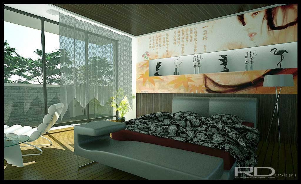 Modern Chinese Style Bedroom