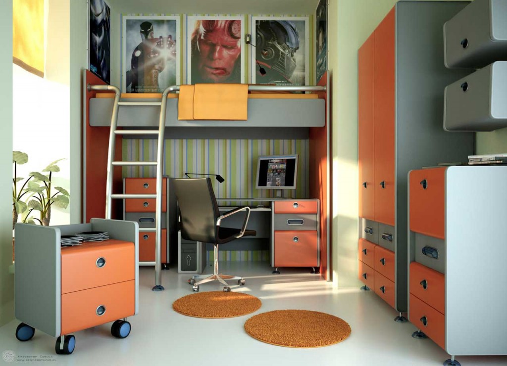 Modern Teen Room Evermotion by Zipper