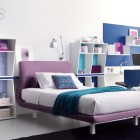 Purple with Blue Rugs Teen Room By Tumide