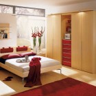 Red Classy Bedroom Design Ideas From Hulsta