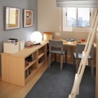 Tiny Childrens Room Design with Stand Stairs