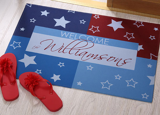 Unique American Doormat Design