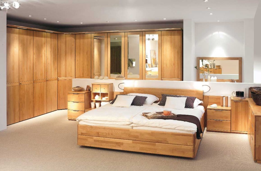 Wood Finish Bedroom Design Ideas From Hulsta