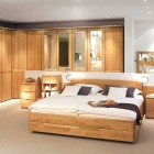 Wood Finish Bedroom Design Ideas From Hulsta