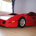 Awesome Red Ferari Bed for Boys