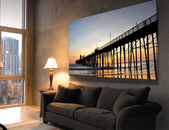 Awesome Sunset Wall Poster Design