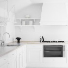 Beautiful Small Kitchen White Color Ideas