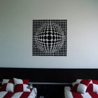 Bedroom Polka Dot Wall Stickers Design