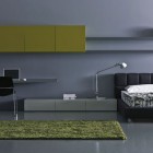Dark Grey Teen Bedroom Design