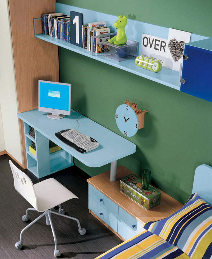 Fancy Computer Desk for Teen Interior Design Ideas