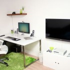 Functional Workspace with Multimedia Room