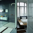 Modern Bathroom and Bedroom Loft Design Ideas